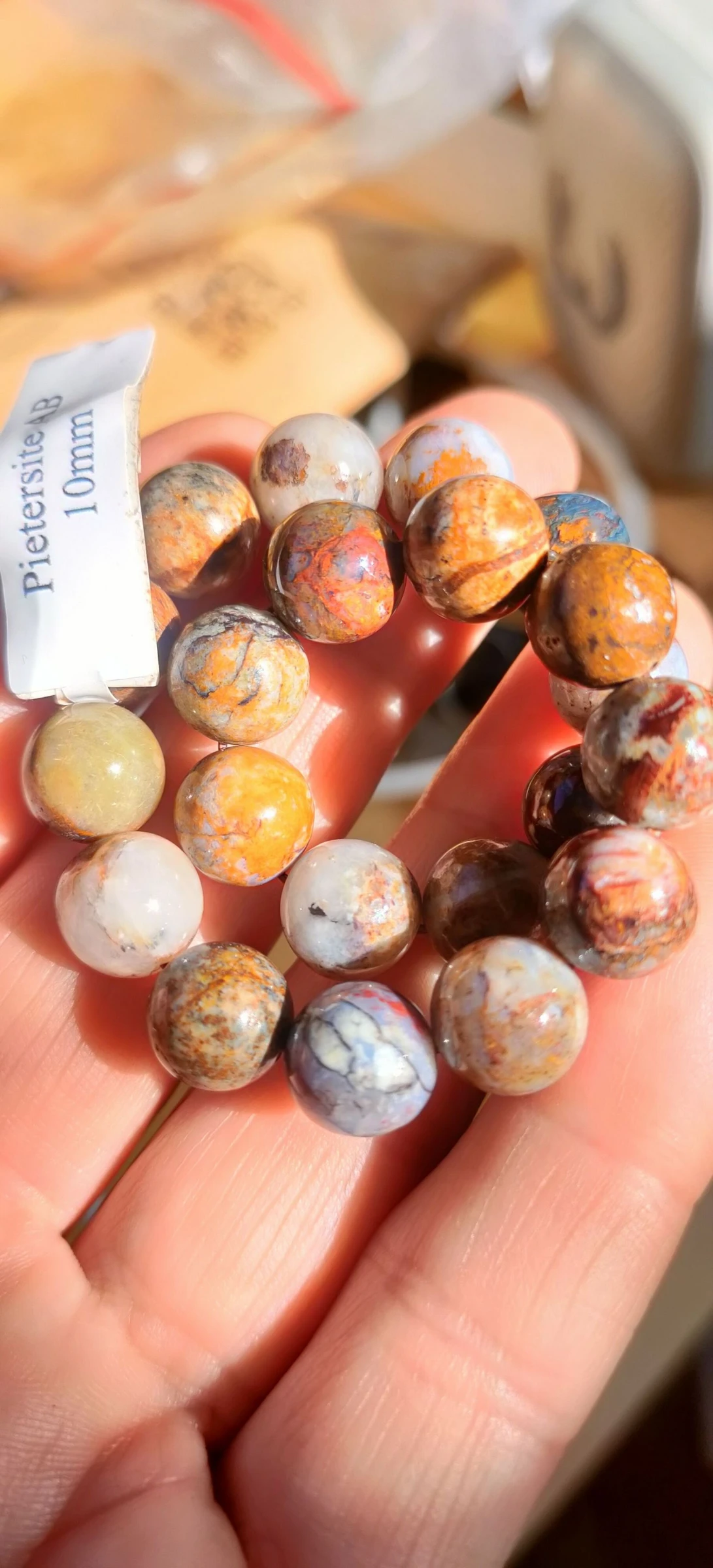 Una pulsera de pietersite AB – photo 5